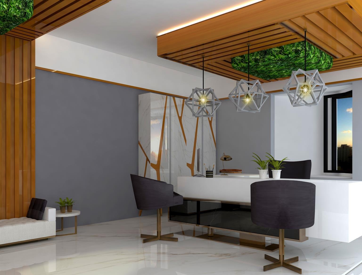 Executive cabin architectural design, Ahmedabad